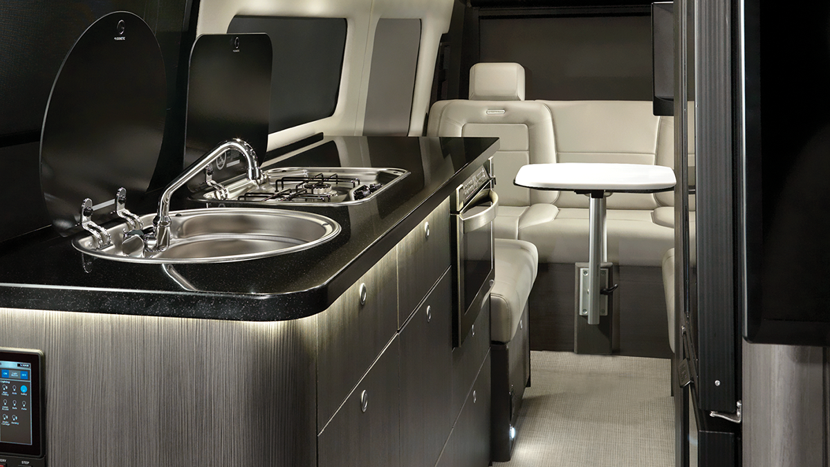 Airstream Interstate Grand Tour EXT Interior Modern Greige